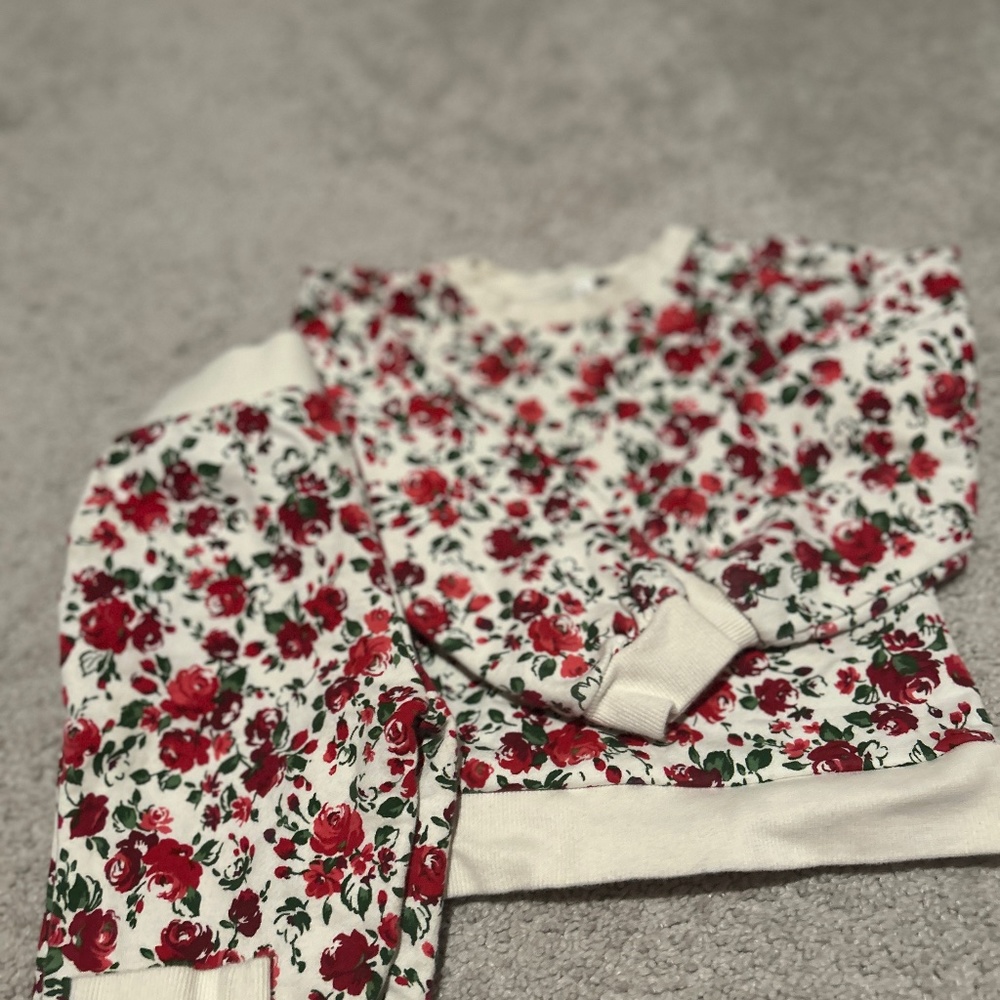 Janie and jack size 4T matching jogger and shirt set